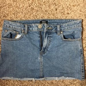 urban outfitters vintage mini jean skirt